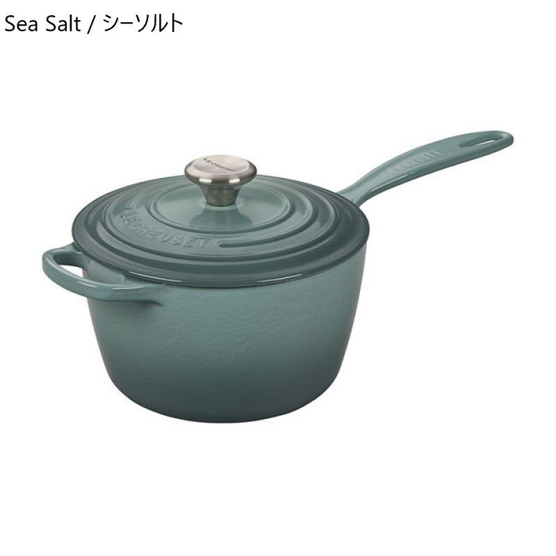 ルクルーゼソースパン片手鍋1.6Lマットコレクション3色LeCreusetSignature13/4qt.Saucepan