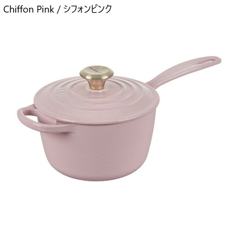 ルクルーゼソースパン片手鍋1.6Lマットコレクション3色LeCreusetSignature13/4qt.Saucepan