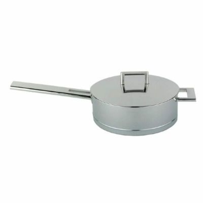 ソテーパン フタ付 4.8L 7層 デメイエレ ジョン・ポーソン ベルギー Demeyere John Pawson Saute Pan w/ Lid & Helper Handle, 5.1 qt.