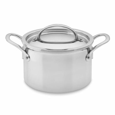 ウィリアムズソノマ ステンレス製 両手鍋 3.8L Williams-Sonoma Signature Thermo-Clad Stainless-Steel Soup Pot, 4-Qt. 