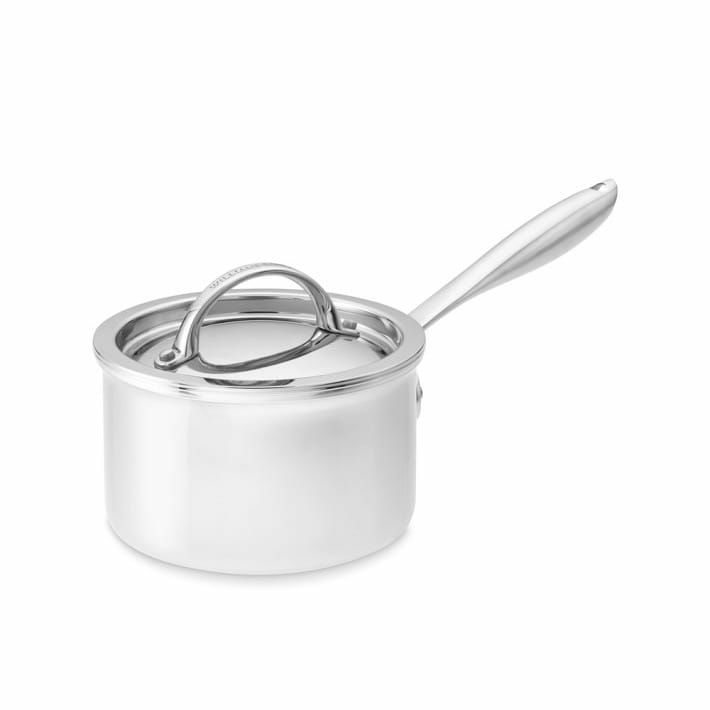 【送料無料】ウィリアムズソノマオールクラッドd5ステンレス製ソースパン約1.5LWilliams-SonomaAll-Cladd5BrushedStainless-SteelSaucepans