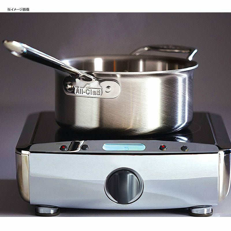 オールクラッドステンレスフライパン鍋5点セットAll-CladBD005705D5Brushed18/10StainlessSteel5-PlyBondedDishwasherSafeCookwareSet,5-Piece,Silver