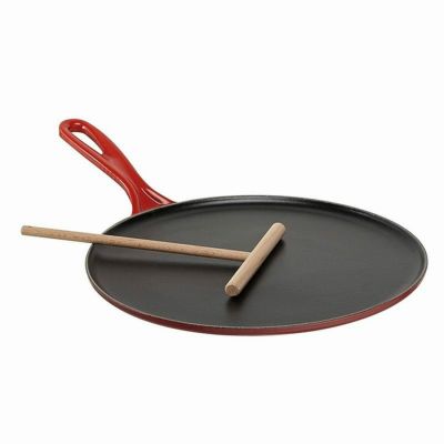 ルクルーゼ 27cm クレープパン Le Creuset Enameled Cast-Iron 10-2/3-Inch Crepe Pan