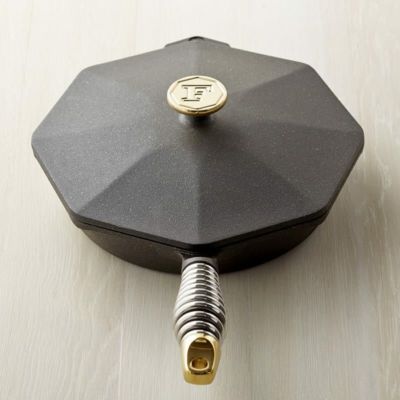 ウイリアムズ・ソノマ フィネックス 鉄製 スキレット フライパン フタ付 williams-sonoma FINEX Cast-Iron Skillet with Lid