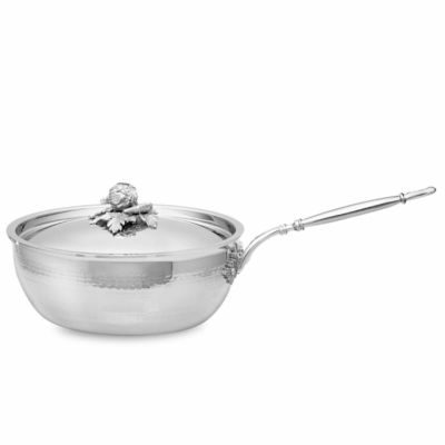 ウイリアムズ・ソノマ イタリア ルフォーニ ステンレス製 シェフズパン フライパン Williams-sonoma Ruffoni Opus Prima Hammered Stainless-Steel Chef’s Pan