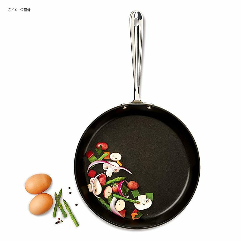 オールクラッドノンスティックフライパン20cm25cmセットIH対応All-CladNonstickFryingPans,CookwareSet,8InchPanand10InchPan,HardAnodized,Black