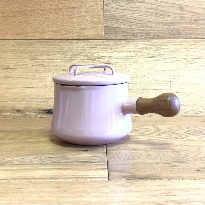 ダンスク片手鍋小さいホットココアポットコベンスタイルフタ付0.9LエナメルホーローDANSKKobenstyleHotCocoaPotwithLid
