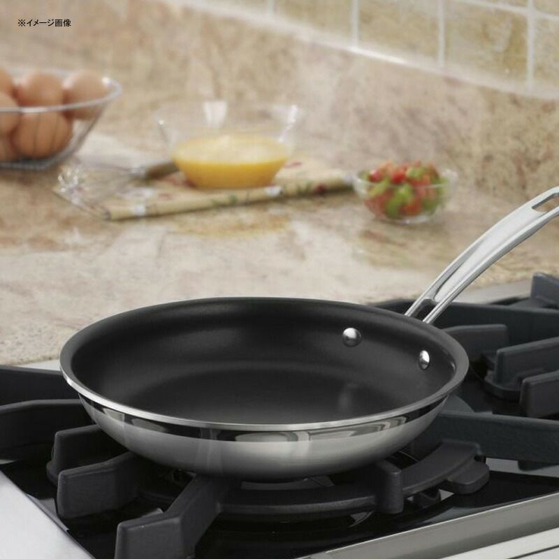 フライパン20cmIH対応ステンレスアルミコア3層クイジナートCuisinartMCP22-20NSNMultiCladProNonstickStainlessSteel8-InchSkillet