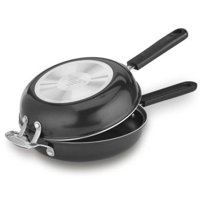 フライパン25cmセラミックIH対応PTFEフリーPFOAフリークイジナートCuisinart59I22-24BKOpenSkillet,10",Black