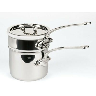 ムヴィエール モービル ベインマリー ダブルボイラー 12cm 700ml ステンレス 5層 IH対応 ムビエル モビエル モヴィエル フランス Mauviel 520412 M'cook Bain-marie