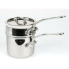 ベインマリーダブルボイラー12cm700mlステンレス5層IH対応ムビエルフランスMauviel5204.12M'cookBain-marie
