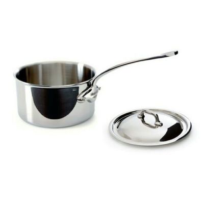 ソースパン片手鍋フタ付14cm1.1Lステンレス5層IH対応ムビエルフランスMauviel5210.15M'cooksaucepan14cmwithlid