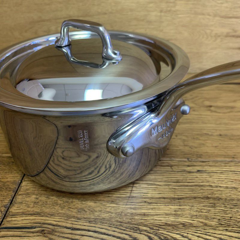 ソースパン片手鍋フタ付14cm1.1Lステンレス5層IH対応ムビエルフランスMauviel5210.15M'cooksaucepan14cmwithlid