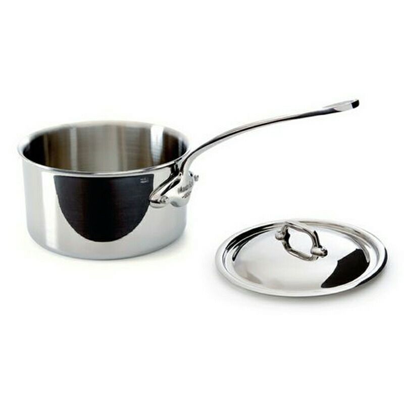 ソースパン片手鍋フタ付16cm1.8Lステンレス5層IH対応ムビエルフランスMauviel5210.17M'cooksaucepan16cmwithlid