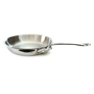 ムヴィエール モービル フライパン 24cm ステンレス 5層 IH対応 ムビエル モビエル モヴィエル フランス Mauviel 1830 521324 M'cook Round frying pan