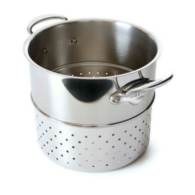 ムヴィエール モービル スチーマー 蒸し器 シチューパン用 24cm ステンレス 5層 ムビエル モビエル モヴィエル フランス Mauviel 1830 522124 M'cook Steamer insert (to stewpan)