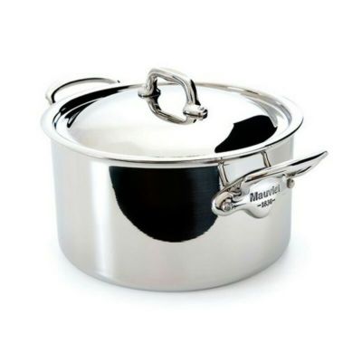 ムヴィエール モービル シチューパン 両手鍋 フタ付 24cm 5.8L ステンレス 5層 IH対応 ムビエル モビエル モヴィエル フランス Mauviel 523125 M'cook Stewpan (with stainless steel lid)