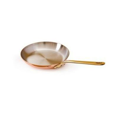ムヴィエール モービル フライパン 26cm 銅 1.5mm厚 2層 真鍮ハンドル ムビエル モビエル モヴィエル フランス Mauviel 1830 M'HERITAGE 672626 M150B Round frying pan
