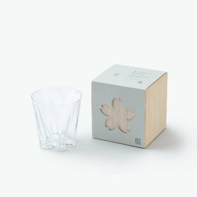 さくらさく ロックグラス クリア 100% SAKURASAKU GLASS ROCK