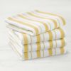 ウイリアムズ・ソノマタオルストライプ柄使い心地が良い4枚セット76×50cmWilliams-SonomaClassicStripedTowelsSetof4