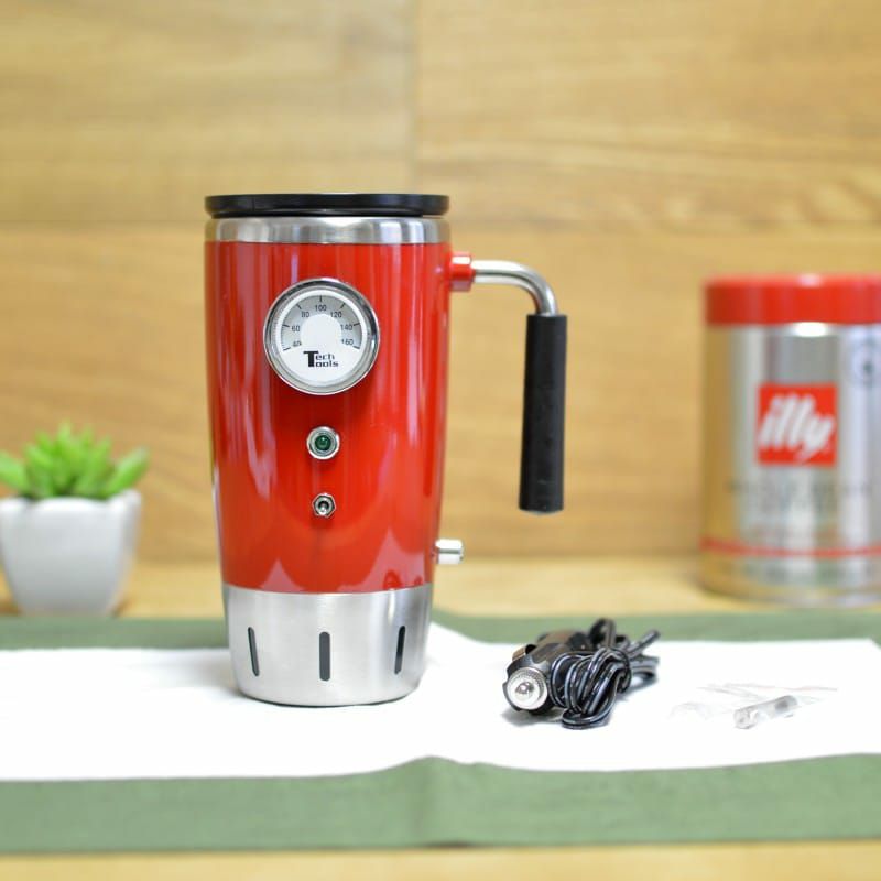 【送料無料】電気マグ赤PrincessInternationalPI-4121RedRetroSmartMug