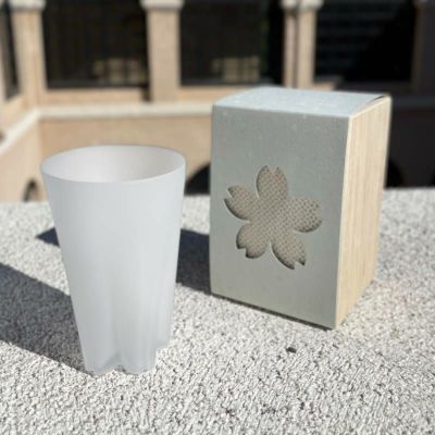 さくらさく 雪桜 タンブラー クリア 100% SAKURASAKU YUKISAKURA TUMBLER