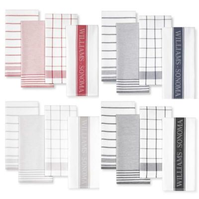 カラーいろいろ ウイリアムズ・ソノマ タオル 4枚 セット Williams-Sonoma Multi-Pack Towels