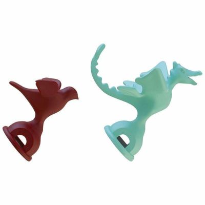 アレッシィ ケトル ホイッスル 2個セット Alessi MGWHS2 Set Of Two Whistles in Pa, Red/Light Green