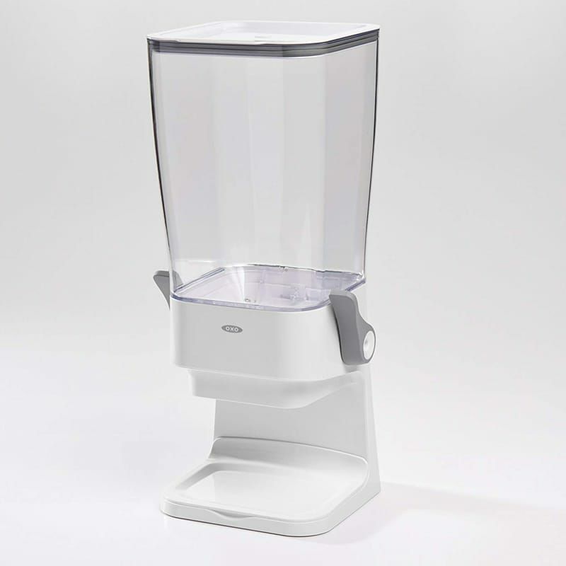 OXOオクソシリアルディスペンサーOXOGoodGripsCountertopCerealDispenser,Clear/White