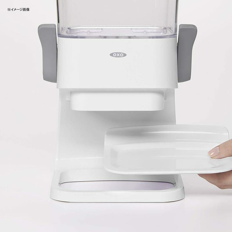 OXOオクソシリアルディスペンサーOXOGoodGripsCountertopCerealDispenser,Clear/White