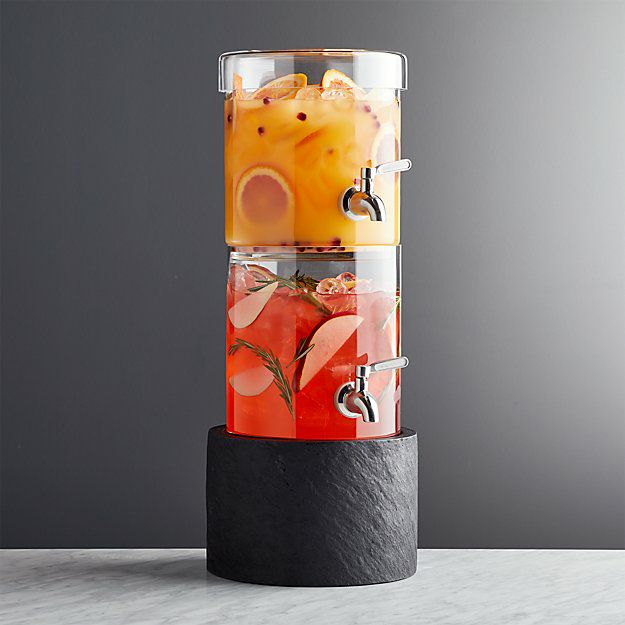 ガラスドリンクサーバーディスペンサー5.6LColdDrinkDispenser