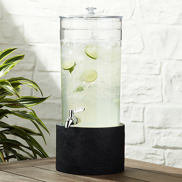 ガラスドリンクサーバーディスペンサー5.6LColdDrinkDispenser