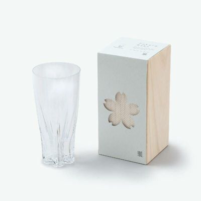 さくらさく ピルスナーグラス クリア 100% SAKURASAKU GLASS PILSNER