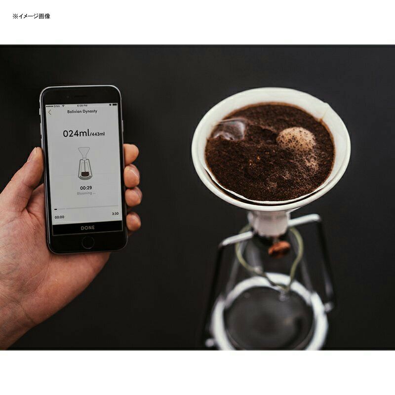 スマートコーヒーブリュワーコーヒーメーカー専用アプリで流量確認GoatStoryGINASmartCoffeeBrewingInstrumentby