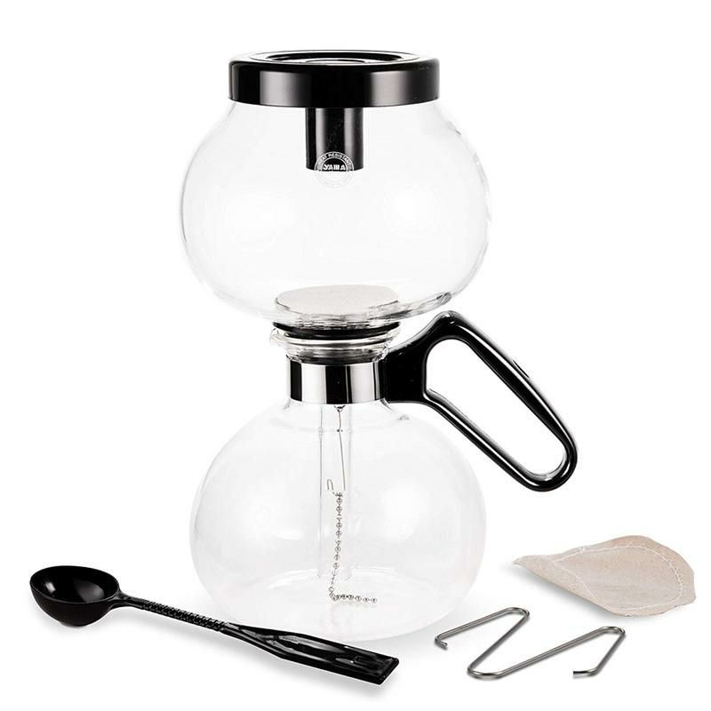 サイフォンコーヒーメーカー8カップYamaGlass8CupStovetopCoffeeSiphon(Syphon)