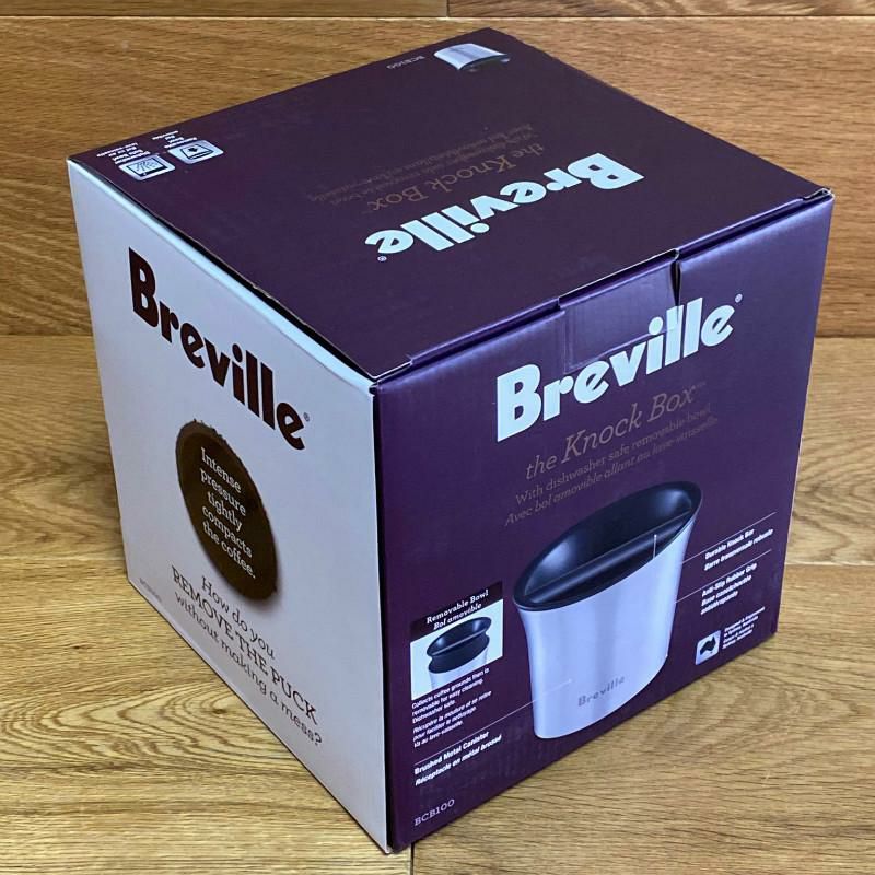 エスプレッソ用ノックボックスダイカストバリスタスタイルコーヒーかすブレビルBrevilleBCB100Barista-StyleCoffeeKnockBox