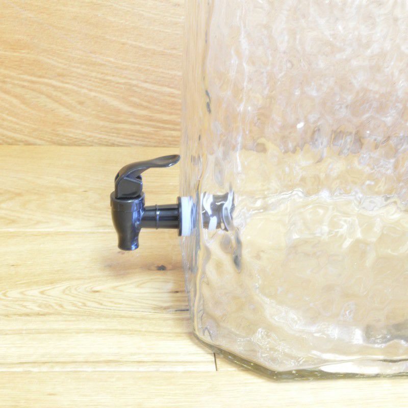 ドリンクサーバー鎚目ガラスドリンクディスペンサー19LレストランカフェホテルAcopa5GallonHammeredGlassBeverageDispenser553040088