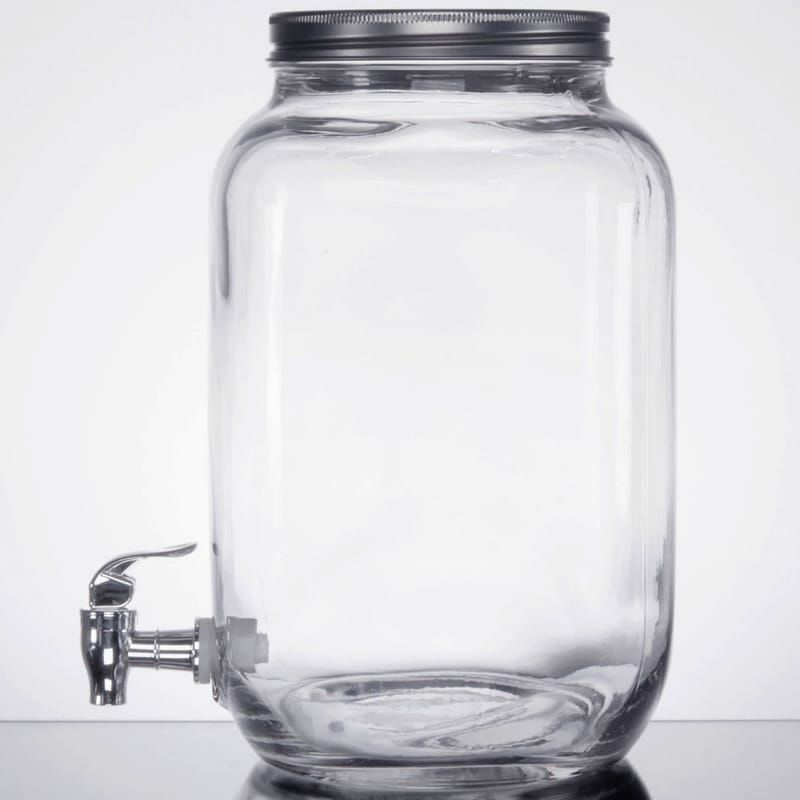 メイソンジャーガラスドリンクディスペンサー7.5LCore2GallonMasonJarGlassBeverageDispenser553220025