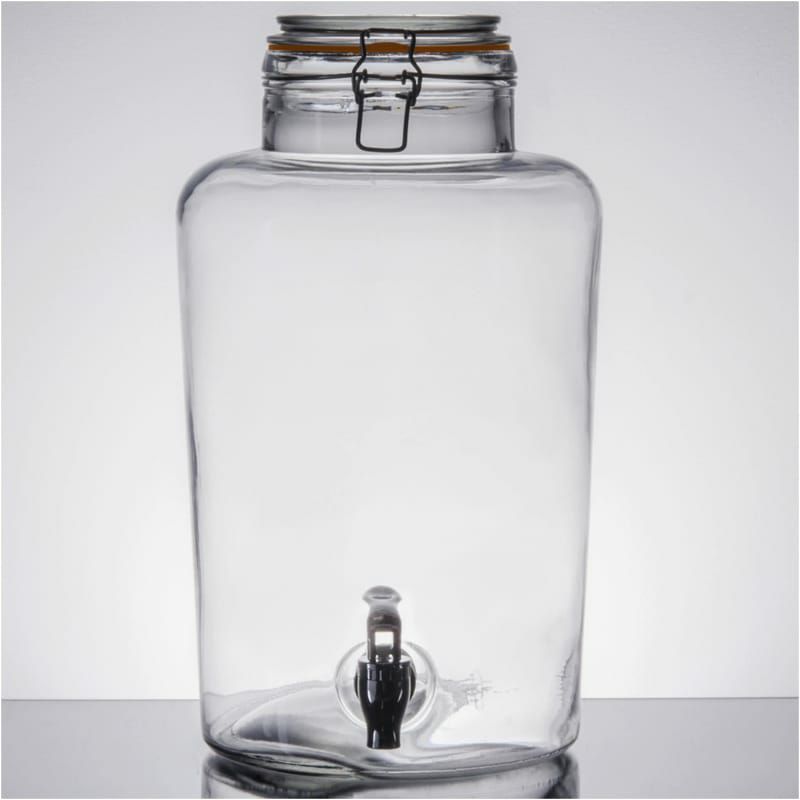 ガラスドリンクディスペンサー7.5LCore2GallonCountryGlassBeverageDispenser553210025