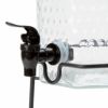 模様入ガラスドリンクディスペンサー3.8Lワイヤースタンド付Core1GallonGlassBeverageDispenserwithMetalStand553100049KIT