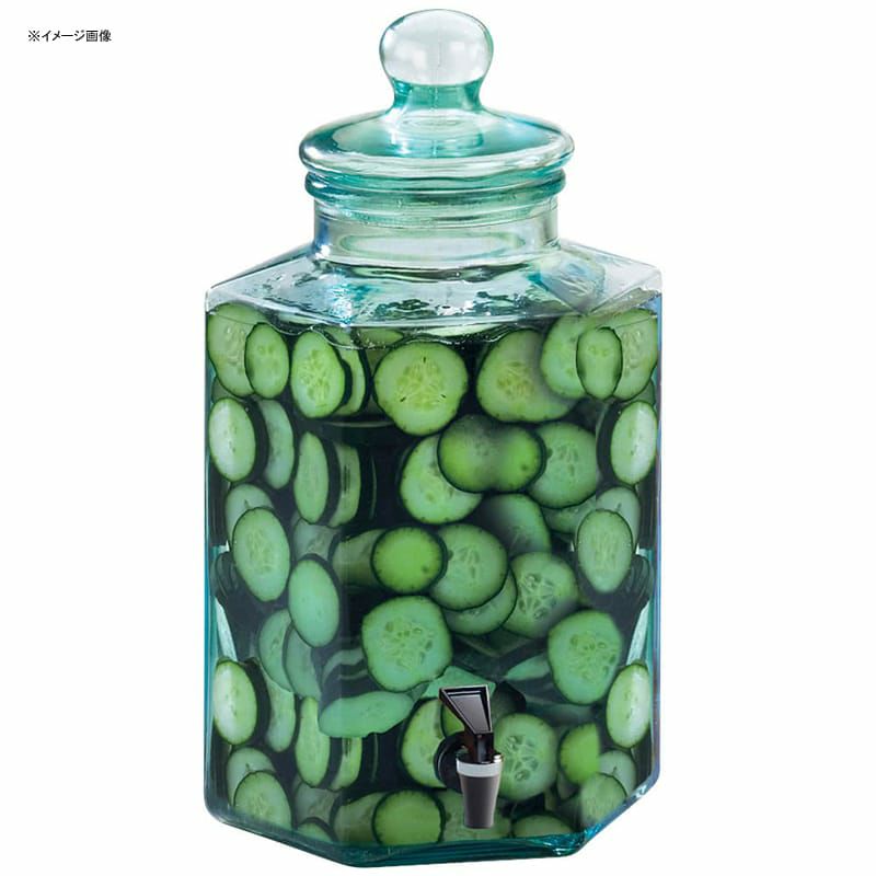 ガラスドリンクディスペンサー7.5LCal-Mil17452GallonGlassBeverageDispenser2111745