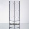 ガラスドリンクディスペンサー7.5Lインフューザーメタルスタンド付Cal-Mil1580-2INF-742GallonSilverSohoGlassBeverageDispenserwithInfusionChamber21115802INF7