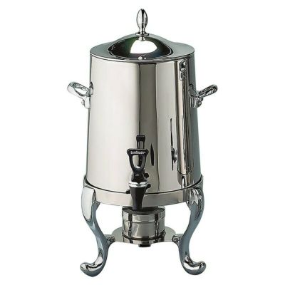 ドリンクサーバー ステンレス ドリンクディスペンサー 8L ホテル レストラン パーティー 業務 イベント 結婚式 Elegance Silver 89851 Stainless Steel Coffee Urn, 55 Cup