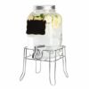 【送料無料】シンプルフローダブルメイソンジャーガラスドリンクビバレッジディスペンサーSimpleFlow-DoubleMasonJarGlassDrinkBeverageDispenser-1.5gallonseach【smtb-k】【kb】【RCP】