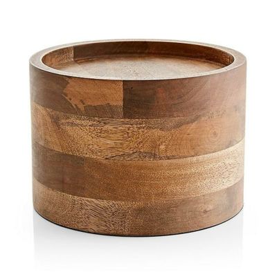 ドリンクサーバー用 スタンド ディスペンサー 超一流ホテルで採用 木製 ウッド Crate and Barrel Brooks Natural Wood Drink Dispenser Stand