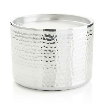 ドリンクサーバー用 スタンド ディスペンサー 超一流ホテルで採用 アルミ 槌目 ハンマード Crate and Barrel Bash Silver Drink Dispenser Stand