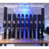 コーヒー豆用ディスペンサー22Kゴールド壁掛けアクリル直径16cmアメリカ製サイズ３種類JavaHillDispenserSpecialEdition