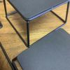 ディスプレイスタンドライザー角形4サイズセットメタルブラックカフェレストランバイキングビュッフェTablecraftBKR4SquareSetofFourRiserSet808BKR4