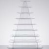マカロンタワーディスプレイスタンドピラミッド9段プラスチックカフェレストランホテルパーティーMatferBourgeat6815909-TierClearMacaronPyramidDisplayStand980681590