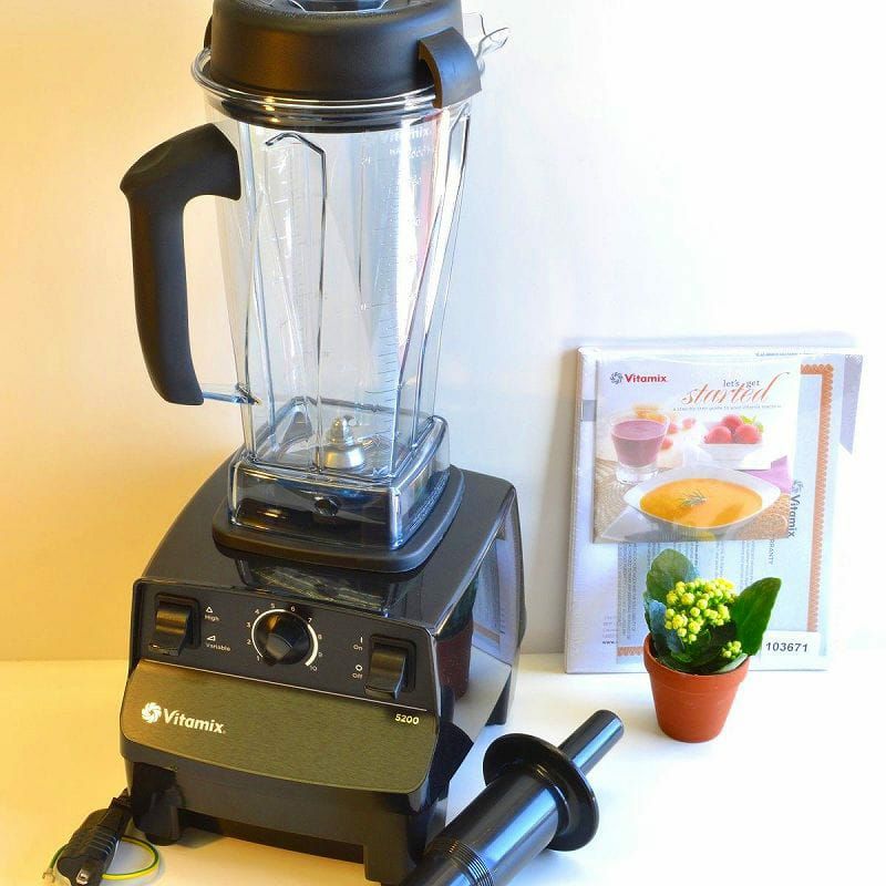 【送料無料】Vitamixtnc5200のアメリカ版バイタミックスの本体とグリーンスムージーダイエット本のセット正規ブラックvita-mixミキサースムージー5200S【RCP】【送料無料_spsp1304】